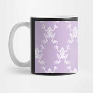 Fabulous Frogs - Lilac Mug